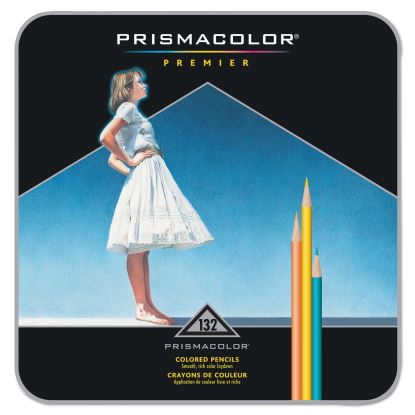 Premier Colored Pencil, 0.7 mm, 2B (#1), Assorted Lead/Barrel Colors, 132/Pack1