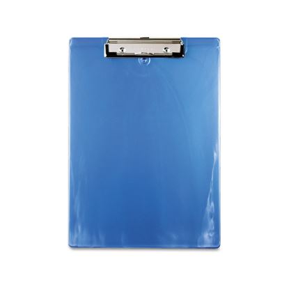 Plastic Clipboard, 0.5" Capacity, 8.5 x 11 Sheets, Ice Blue1