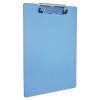Recycled Plastic Clipboard, 0.5" Clip Capacity, Holds 8.5 x 11 Sheets, Ice Blue2