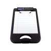 DeskMate II with Calculator, 0.5" Clip Capacity, Holds 8.5 x 11 Sheets, Black2
