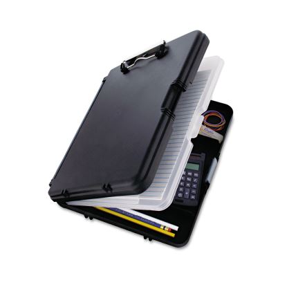 WorkMate II Storage Clipboard, 0.5" Clip Capacity, Holds 8.5 x 11 Sheets, Black/Charcoal1