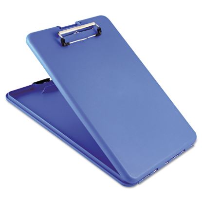 SlimMate Storage Clipboard, 0.5" Clip Capacity, Holds 8.5 x 11 Sheets, Blue1