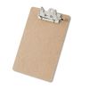 Recycled Hardboard Archboard Clipboard, 2.5" Clip Capacity, Holds 8.5 x 11 Sheets, Brown1