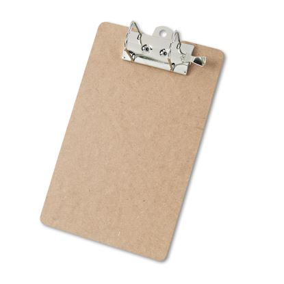 Recycled Hardboard Archboard Clipboard, 2.5" Clip Capacity, Holds 8.5 x 11 Sheets, Brown1