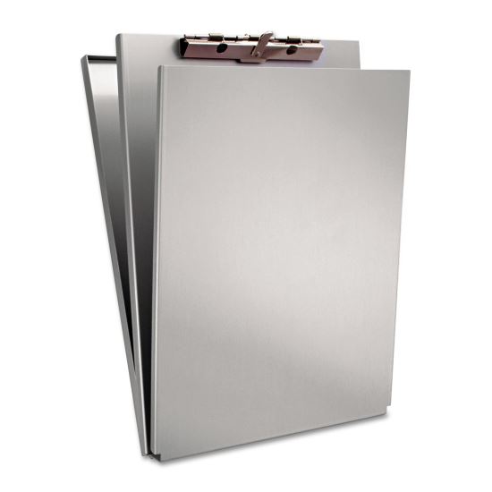 A-Holder Aluminum Form Holder, " Clip Capacity, Holds 8.5 x 11 Sheets, Silver1