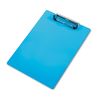 Acrylic Clipboard, 0.5" Clip Capacity, Holds 8.5 x 11 Sheets, Transparent Blue1