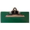 Recycled Plastic Clipboard with Ruler Edge, 1" Clip Capacity, Holds 8.5 x 11 Sheets, Green2