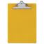 Recycled Plastic Clipboard with Ruler Edge, 1" Clip Capacity, Holds 8.5 x 11 Sheets, Yellow1