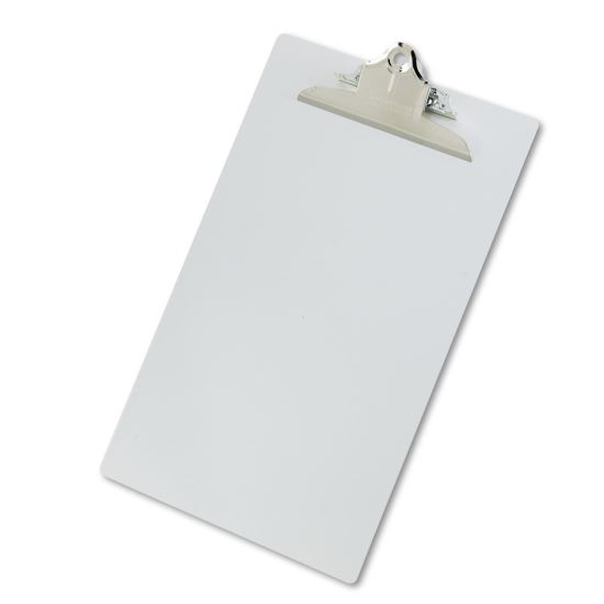 Aluminum Clipboard w/High-Capacity Clip, 1" Clip Cap, 82 x 14 Sheets, Silver1