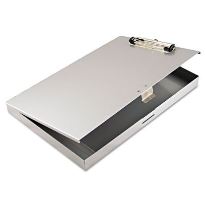 Tuffwriter Recycled Aluminum Storage Clipboard, 0.5" Clip Capacity, Holds 8.5 x 11 Sheets, Silver1