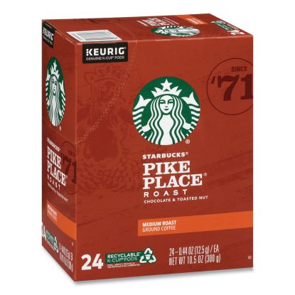 Pike Place Coffee K-Cups Pack, 24/Box, 4 Box/Carton1