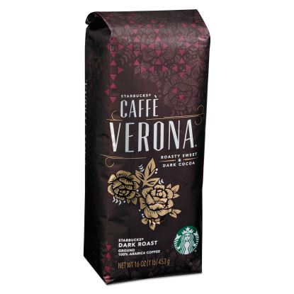 Coffee, Caffe Verona, Ground, 1lb Bag1
