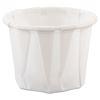 Paper Portion Cups, 0.75 oz, White, 250/Bag, 20 Bags/Carton1