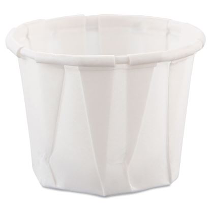 Paper Portion Cups, 0.75 oz, White, 250/Bag, 20 Bags/Carton1