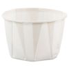 Paper Portion Cups, 2 oz, White, 250/Bag, 20 Bags/Carton1