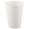 Single-Sided Poly Paper Hot Cups, 12 oz, White, 50/Bag, 20 Bags/Carton1