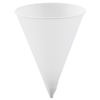 Cone Water Cups, Paper, 4.25 oz, Rolled Rim, White, 200/Bag, 25 Bags/Carton1