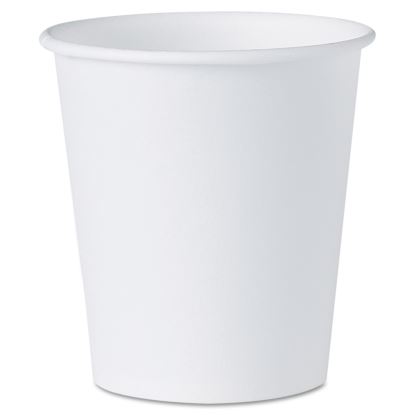 White Paper Water Cups, 3 oz, 100/Bag, 50 Bags/Carton1