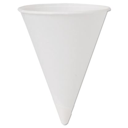 Cone Water Cups, Cold, Paper, 4 oz, White, 200/Bag, 25 Bags/Carton1