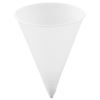 Cone Water Cups, Paper, 4 oz, Rolled Rim, White, 200/Bag, 25 Bags/Carton1
