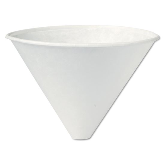 Funnel-Shaped Medical and Dental Cups, Treated Paper, 6 oz, 250/Bag, 10/Carton1