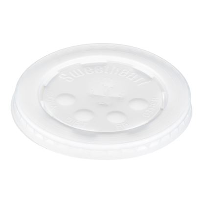 Polystyrene Cold Cup Lids, Fits 12 oz to 24 oz Cups, Translucent, 125/Pack, 16 Packs/Carton1