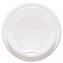 Gourmet Hot Cup Lids, For Trophy Plus Cups, Fits 12 oz to 20 oz, White, 1,500/Carton1