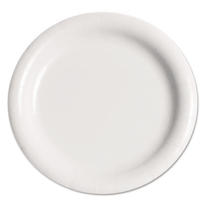 Bare Eco-Forward Clay-Coated Mediumweight Paper Plate, 9" dia, White, 125/Pack, 4 Packs/Carton1