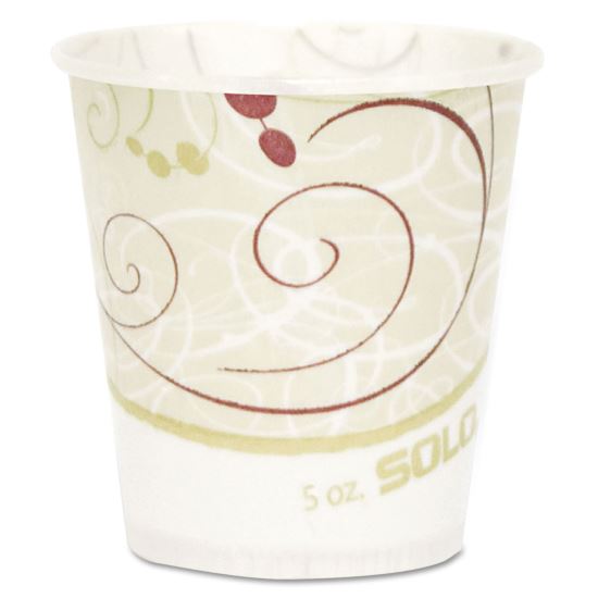 Symphony Design Paper Water Cups, 5 oz, 100/Bag, 30 Bags/Carton1