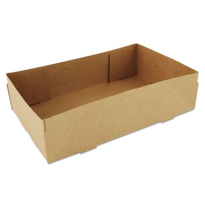 4-Corner Pop-Up Food and Drink Tray, 8.63 x 5.5 x 2.25, Brown, 500/Carton1
