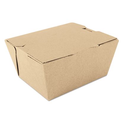 ChampPak Carryout Boxes, #1, 4.38 x 3.5 x 2.5, Kraft, 450/Carton1