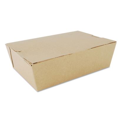 ChampPak Carryout Boxes, #3, 7.75 x 5.5 x 2.5, Kraft, 200/Carton1
