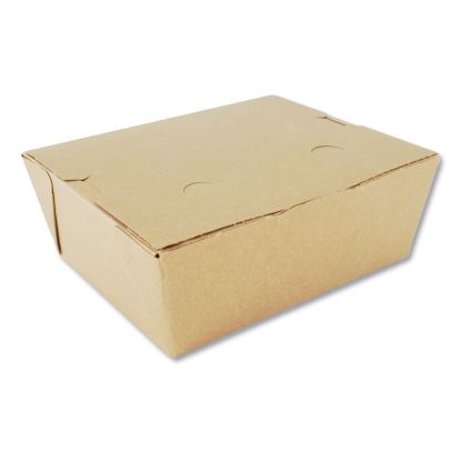 ChampPak Retro Carryout Boxes #8, 6 x 4.75 x 2.5, Kraft, 300/Carton1