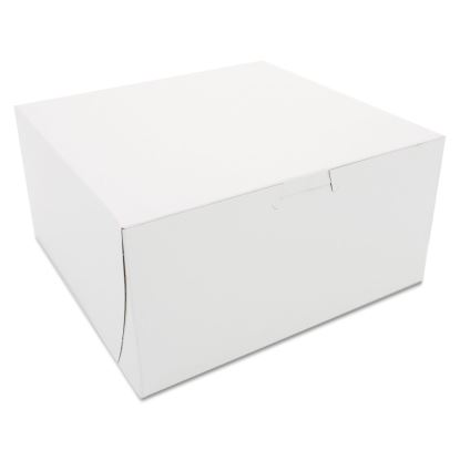 Non-Window Bakery Boxes, 8 x 8 x 4, White, 250/Carton1