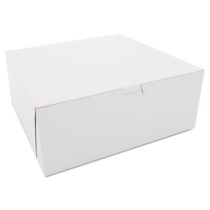 Bakery Boxes, 10 x 10 x 4, White, 100/Carton1