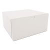 Tuck-Top Bakery Boxes, 12 x 12 x 6, White, 50/Carton1