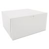 Tuck-Top Bakery Boxes, 12 x 12 x 6, White, 50/Carton2