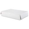 Tuck-Top Bakery Boxes, 19 x 14 x 4, White, 50/Carton1