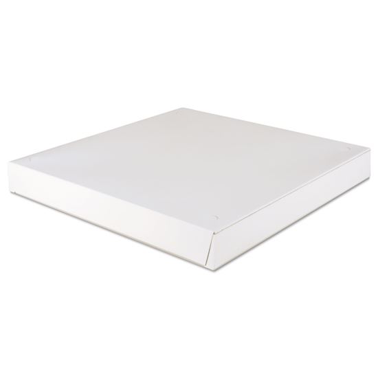 Paperboard Pizza Boxes,16 x 16 x 1.88, White, 100/Carton1