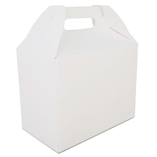 Carryout Barn Boxes, 10 lb Capacity, 8.88 x 5 x 6.75, White, 150/Carton1