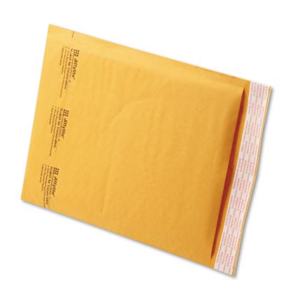 Jiffylite Self-Seal Bubble Mailer, #2, Barrier Bubble Air Cell Cushion, Self-Adhesive Closure, 8.5 x 12, Brown Kraft, 100/CT1