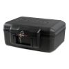 1200 Series Fire Chest, 0.18 cu ft, 14.3w x 11.2d x 6.1h, Black1