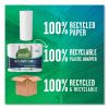 100% Recycled Paper Kitchen Towel Rolls, 2-Ply, 11 x 5.4, 140 Sheets/Roll, 6 Rolls/Pack2