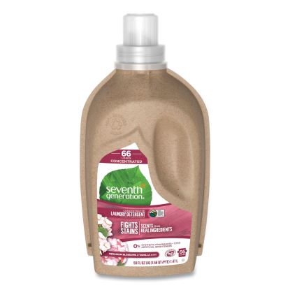 Natural Liquid Laundry Detergent, Geranium Blossoms and Vanilla, 50 oz Bottle, 6/Carton1