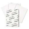 Digital Vellum Bristol White Cover, 67 lb, 8.5 x 11, Vellum White, 250/Pack1