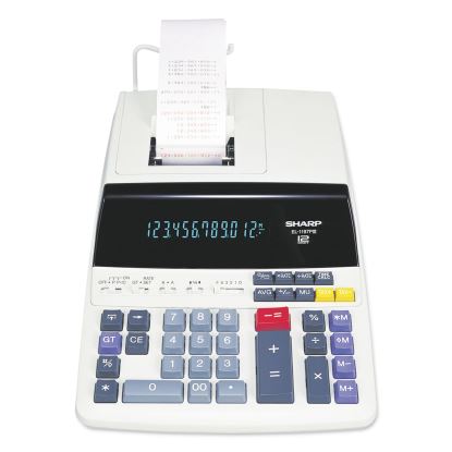 EL1197PIII Two-Color Printing Desktop Calculator, Black/Red Print, 4.5 Lines/Sec1