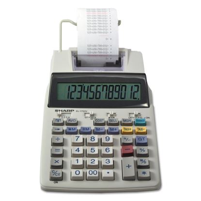 EL-1750V Two-Color Printing Calculator, Black/Red Print, 2 Lines/Sec1