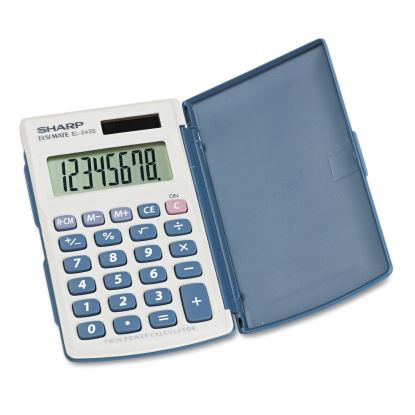 EL-243SB Solar Pocket Calculator, 8-Digit LCD1