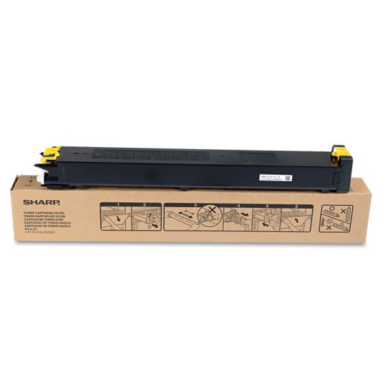 MX31NTYA Toner, 15,000 Page-Yield, Yellow1