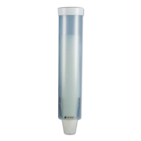 Adjustable Frosted Water Cup Dispenser, For 4 oz to 10 oz Cups, Blue1